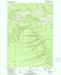 HiRes Interactive Map of Sprinkler Lake, Alcona County, MI in 1989